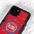 NBA Detroit Pistons Distressed iPhone 15 Waterproof Case